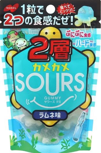 ２層カメカメＳＯＵＲＳ　ラムネ味